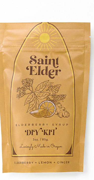 Saint Elder Elderberry Lemon Ginger DIY Kit
